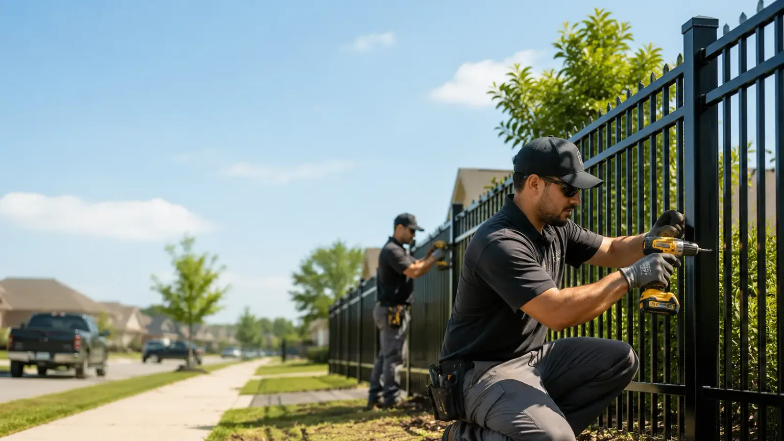 Metal Fence Installation in Mesa, AZ